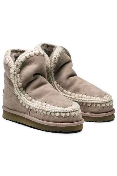 Mou Cizme de zăpadă bej pentru femei MOU-Eskimo18
