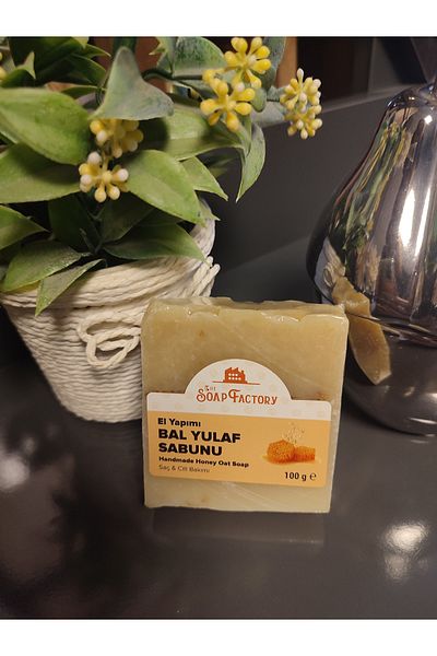 SS HOME CONCEPT Natural Handmade Honey Oatmeal Soap Hair and Skin Soap