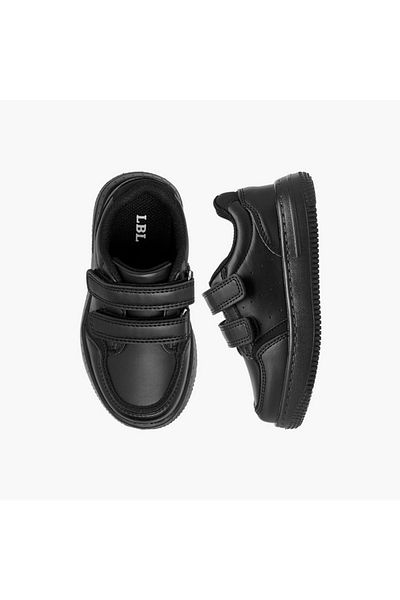 LBL by Shoexpress LBL by Shoexpress Perforated School Shoes with Hook and Loop Closure