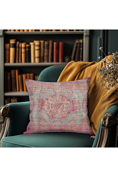 TURKISHRUG KINGDOM الراحة الحديثة مع الخطوط الكلاسيكية - وسادة