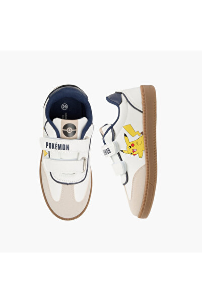 Pokemon أحذية رياضية مطبوعة مع إغلاق بخطاف وحلقة