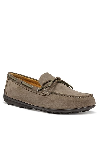 Geox Men's Moccasins gray GEOX-U55HYB-00022 C1018