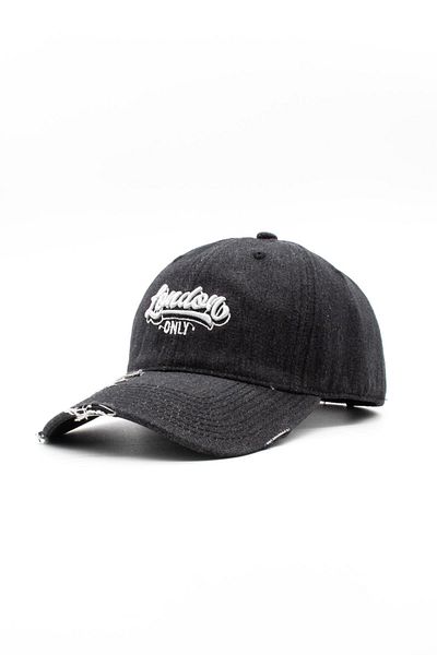 Külah Vintage Vintage Embroidered Denim Hat |   London Trucker Cap