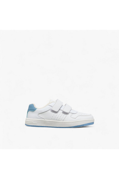 LBL by Shoexpress LBL by Shoexpress Perforated Sneakers with Hook and Loop Closure