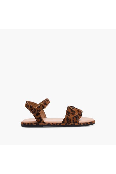 Flora Bella by Shoexpress Flora Bella Strap Detail Sandals with Hook and Loop Closure