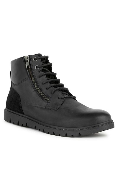 Geox Men's Ankle boots black GEOX-U36DGB-000CL C9999