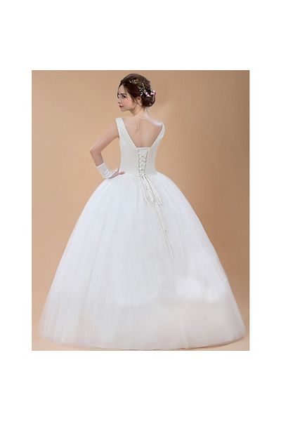 OEM Rochie de mireasa stil printesa cu perle