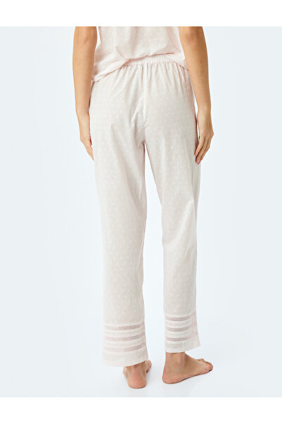 Koton Fisto Detailed Cotton Textured Pajama Bottoms