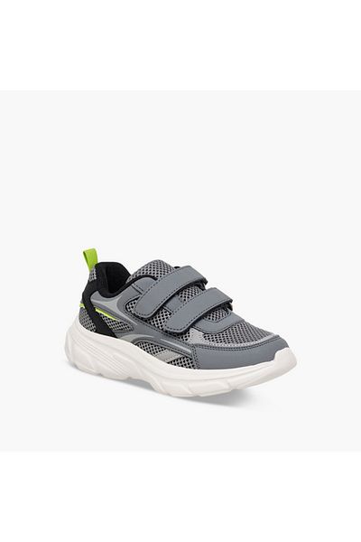 LBL by Shoexpress Panelled Sneakers with Hook and Loop Closure