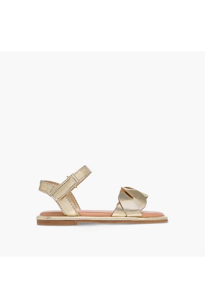 Flora Bella by Shoexpress Flora Bella Strap Detail Sandals with Hook and Loop Closure
