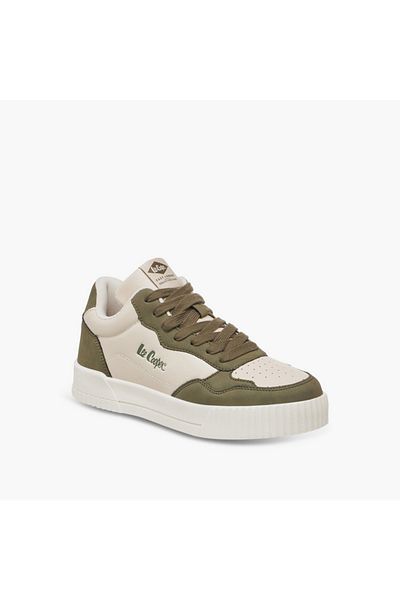 Lee Cooper Women's Logo Detail Sneakers with Lace-Up Closure