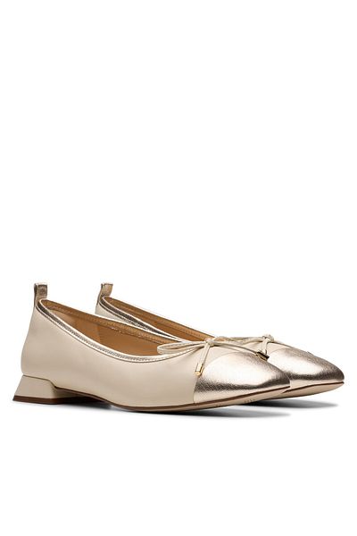 CLARKS Women's Ballerinas beige CLARKS-26181326 520 CREAM MULTI