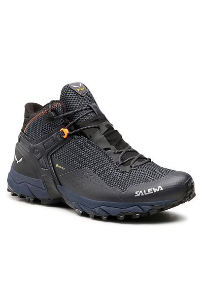 Salewa Men's Trekking blue SALEWA-MS ULTRA FLEX 2 MID GTX BLACK OUT/RED ORANGE 0984