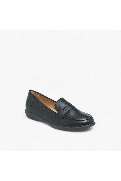 Flora Bella by Shoexpress Flora Bella Cutout Detail Slip-On Loafers