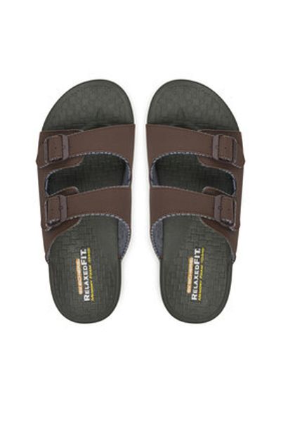 SKECHERS Men's Flip-flops brown SKECHERS-66042 CHOC