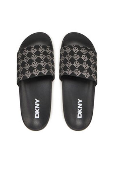 Dkny Flip-flops negri pentru femei DKNY-K2533210 BNI BLK/NICKEL