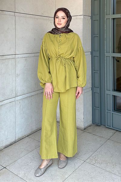 Ovn. Vanellope Button Suit - Fat Green
