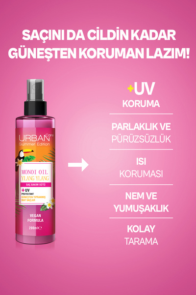 Urban Care Monoi Oil & Ylang Ylang Hair Care Milk 200 ml