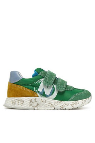 Naturino Boy Sneakers green NATURINO-2018225 05 JESKO 2 VL SUEDE GREEN-CITRUS M
