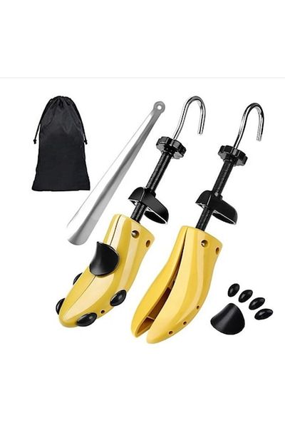 OEM Set of 2 Adjustable Shoe Stretchers/Shoe Shapers for Lengthening and Widening Shoes, Bag and Shoehorn Included, Uni