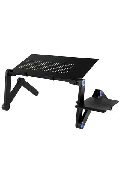 huitich Multi Foldable Aluminium Alloy Laptop Desk With Mouse Stand