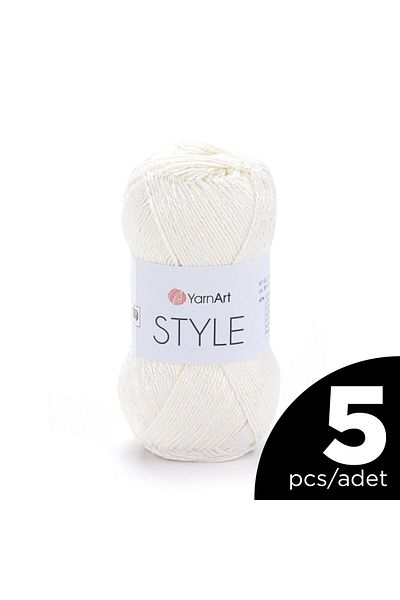 Yarnart Style - Hand Knitting Yarn - 653 - 5 Pieces
