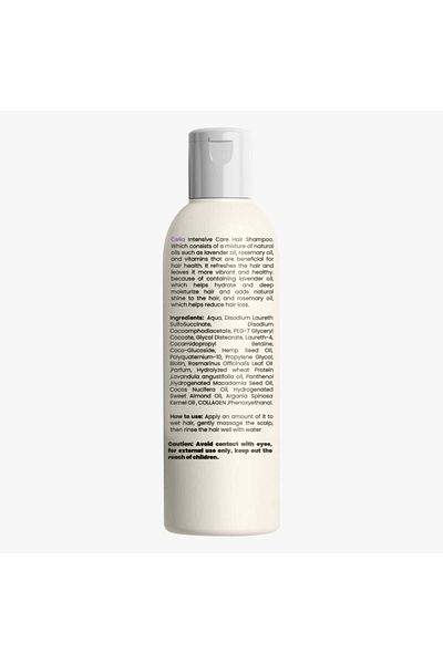 Celia Rosemary, Lavender & Hemp Oil Shampoo 500ml