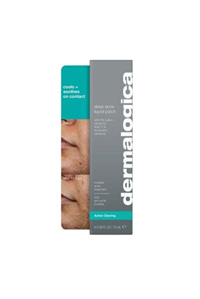 Dermalogica , Deep Acne Liquid Patch, Sulfur, Anti-Acnee, Local Treatment Lotion, For Acne ...