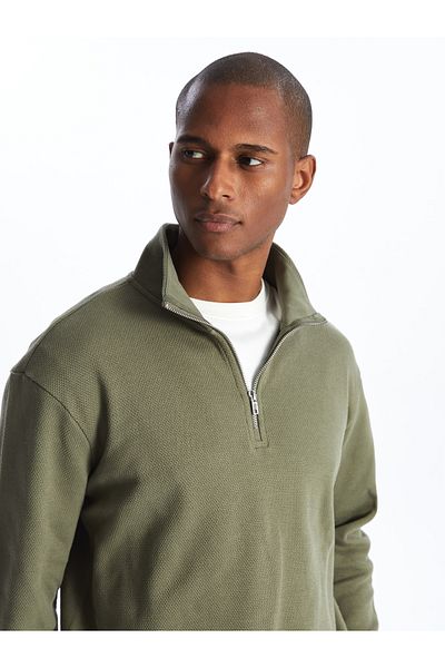 LC Waikiki Stand Collar Men's Sweatshirt
