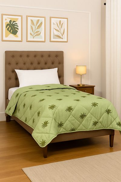 realdecor Aloe light summer duvet 150x210 cm, single bed