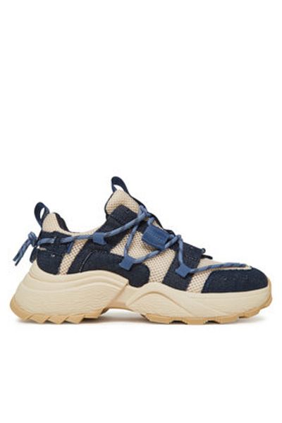 Steve Madden Teniși albaștri pentru femei STEVE MADDEN-SM11002419 48K BLUE DENIM