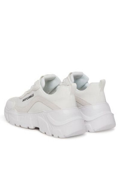 Just Cavalli Teniși de damă albi JUST CAVALLI-78RA3SL5 ZSC37 003 ALB