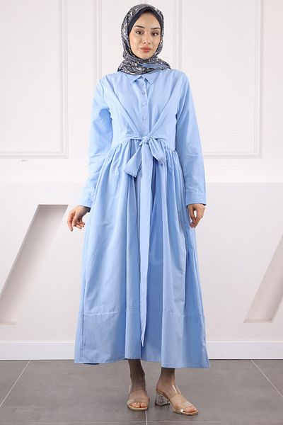 İmajButik Βρεφικό φόρεμα με ζώνη μέσης