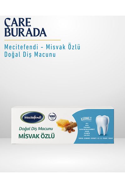 Çare Burada Mecitefendi - Natural Toothpaste with Miswak Extract