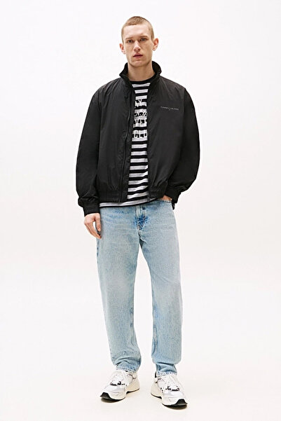 Tommy Hilfiger Erkek Lightweight Essential Mont - Siyah