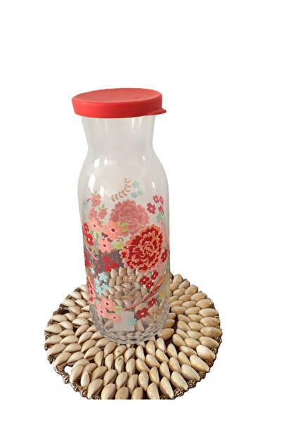 GÜROK LAV 1200 CC Kapaklı Desenli Sürahi-Karaf