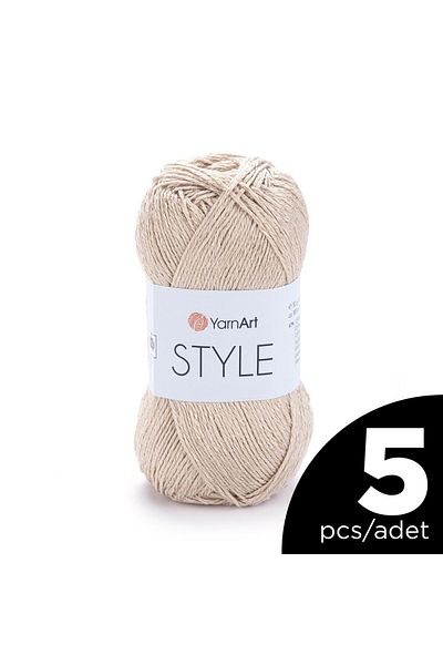 Yarnart Style - Hand Knitting Yarn - 654 - 5 Pieces