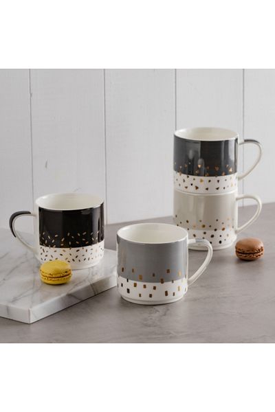 HomeVibes Set 4 cani LYRA 340 ml