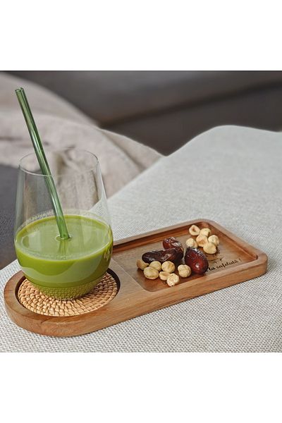 PlateraShop Aristocoffee – Elegant wooden tray for coffee, tea or decoration