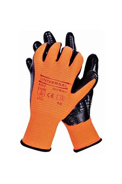 Universal 8802-ب قفاز النتريل زيبرا