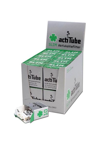 Actitube Filtre cu Carbon activ actiTube Slim diametru 7mm x10