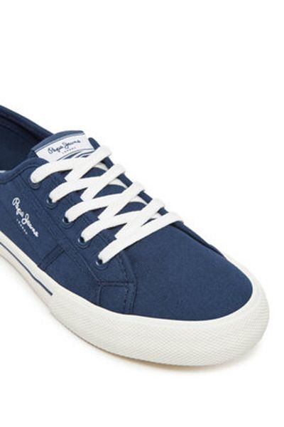 Pepe Jeans Teniși albaștri pentru femei PEPE JEANS-PLS31287 582MIDNIGHT BLUE