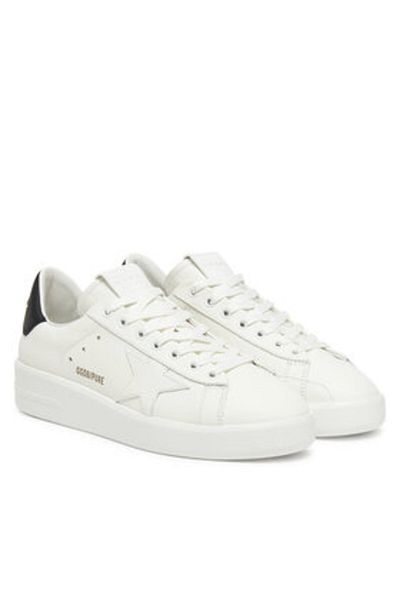 Golden Goose Teniși bărbați albi GOLDEN GOOSE-GMF00197.F000537.10283 ALB/NEGRU