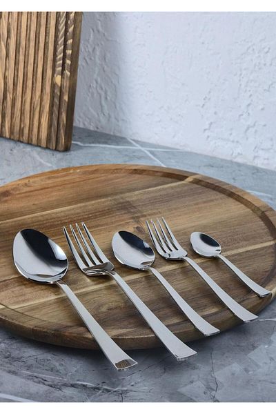 HomeTarz Milas Cutlery Set - 30 Piece Cutlery Set - 18/10 Stainless Steel