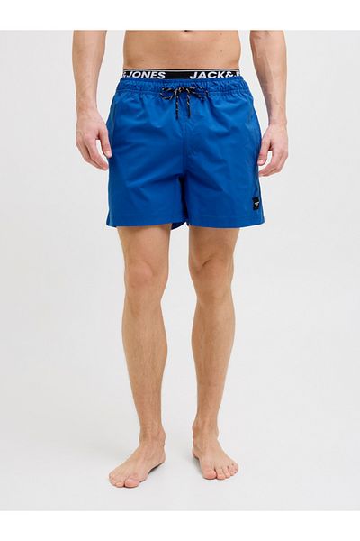 Jack & Jones Mid Rise Regular Fit Swim Shorts