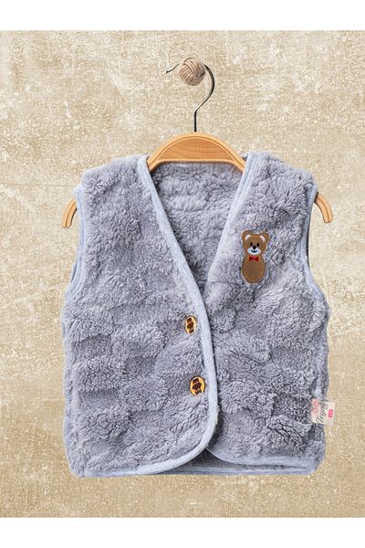 Fox Moda Children's Plush Vest (6-12-18-24 Months)