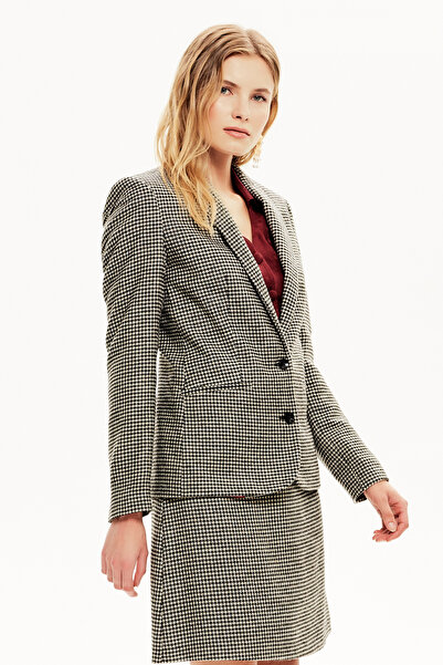 Ground Pepper Kazayağı Blazer Ceket