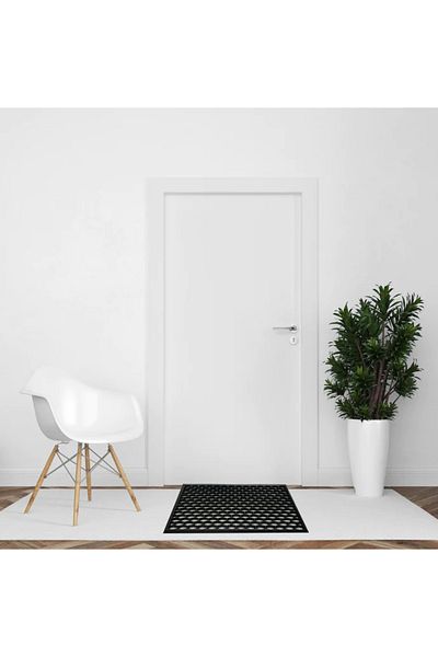 UnicSpot Tris entrance mat, black, 40x70 cm