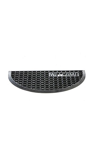 UnicSpot Half Moon entrance mat, black, 45x75 cm