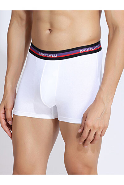 John Player By Styli Pack of 2 - Solid Trunks with Elastic Waistband